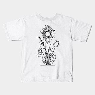 wildflowers 1 Kids T-Shirt